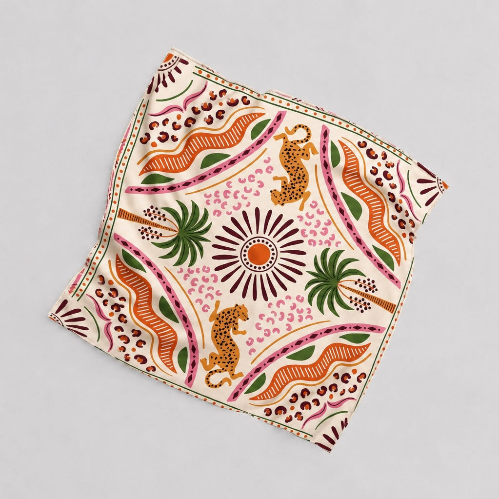 Combo match scarves | Leopard