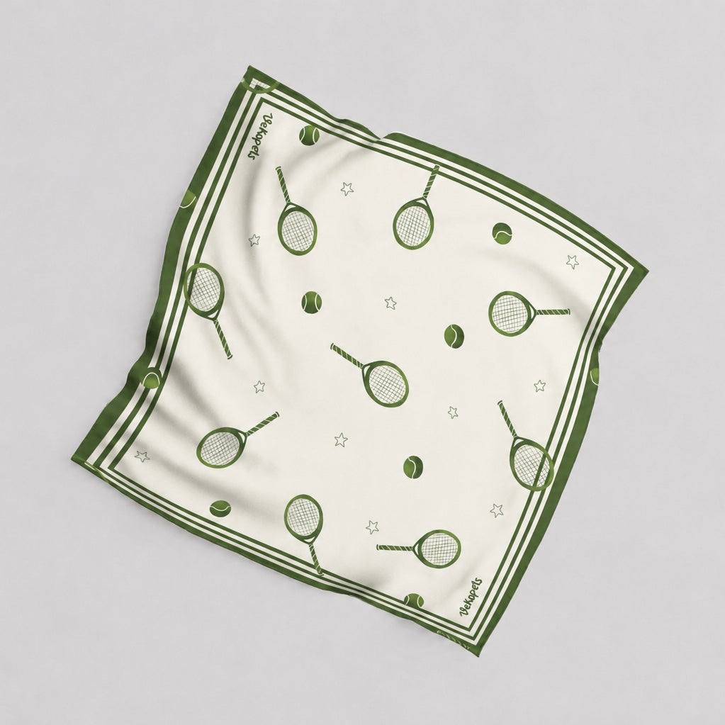 Silk scarf for humans | Sneakers