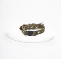 Vegan Leather Cat Collar | Olive Dune
